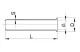 TRACON E06N Szigeteletlen érvéghüvely, ónozott elektrolitréz 4mm2, L=12mm