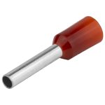 TRACON E30 Szigetelt (PA6.6) érvéghüvely, ónozott elektrolitréz, piros 35mm2, L=29,7mm