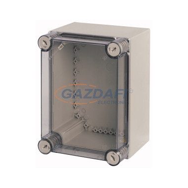 EATON 002212 CI IP65 műanyag elosztó üres tok átlátszó fedéllel (NA)