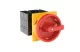 EATON 008828 Main switch, T3, 32 A, flush mounting, 3 contact unit(s), 3 pole, 2 N/O, Emergency switching off function, With red rotary handle and yellow locking r - 9
