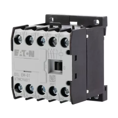 EATON 020436 Segédkontaktor 4kW, 3-pólus+1ny érintkezõ, Uc=110V/50Hz, 110V/60Hz