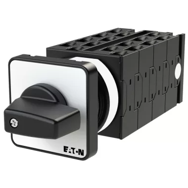 EATON 074447 Step switches, T0, 20 A, flush mounting, 8 contact unit(s), Contacts: 15, 45 °, maintained, With 0 (Off) position, 0-5, Design number 8283