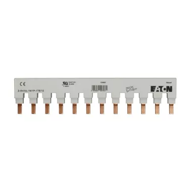 EATON 104895 Block busbar 2Ph., 6HP, for FAZ-NA, FAZ-RT EATON 104895 Block busbar 2Ph., 6HP, for FAZ-NA, FAZ-RT