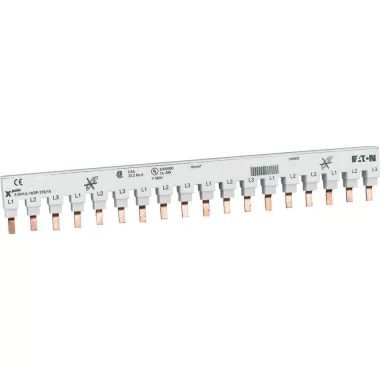 EATON 104900 Összekötő sín hossza 18 TE, 3-pól, In=80A, 16mm2
