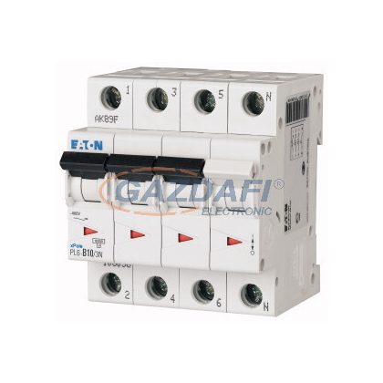 EATON 106036 Kismegszakító, 6kA 3 pólus+nulla