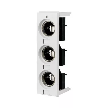 EATON 110395 Biztosító aljzat, 3-pólus, 60mm osztású sínre, 63A