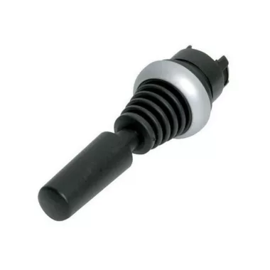 EATON 110836 Joystick, with 2 operating points per operating direction, With plastic shaft, 4 positions, Bezel: titanium, momentary