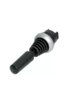 EATON 111507 Joystick, with 2 operating points per operating direction, With plastic shaft, 2 positions, Bezel: titanium, momentary, Vertical