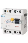 EATON 112930 Áram-védőkapcsoló 6kA 4 pólus, 30mA, A típus EATON 112930 Áram-védőkapcsoló 6kA 4 pólus, 30mA, A típus