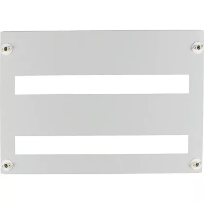 EATON 116885 Előlap, szürke, 33TE/sor, 1 sor, oldal
