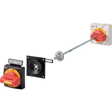 EATON 116898 Műk. fogantyú ajtócsatl. szerelési mélység max. 400 mm, +fogantyú piros, készlet, NZM2 UL szabvány