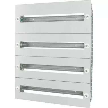 EATON 119317 Xboard+ acél előlap kombináció (DIN-sín, MSW-vel), 5 sor