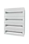 EATON 119321 Xboard+ acél előlap kombináció (DIN-sín, MSW-vel), 9 sor