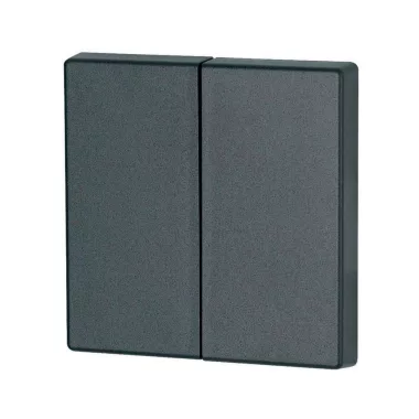 EATON 126049 RF gombburkolat 2x1/2 55x55mm, antracit, matt EATON 126049 RF gombburkolat 2x1/2 55x55mm, antracit, matt