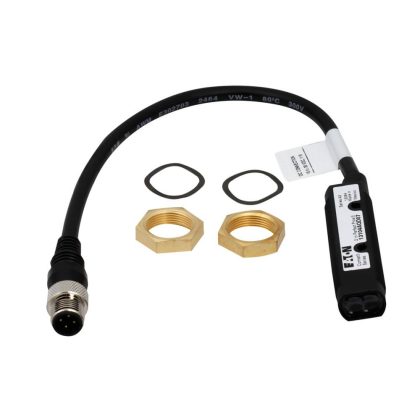 EATON 13104AQD07 Diffuse reflective sensor, Sn=50mm, 4L, 10-30VDC, NPN, PNP, M18, insulated material, M12