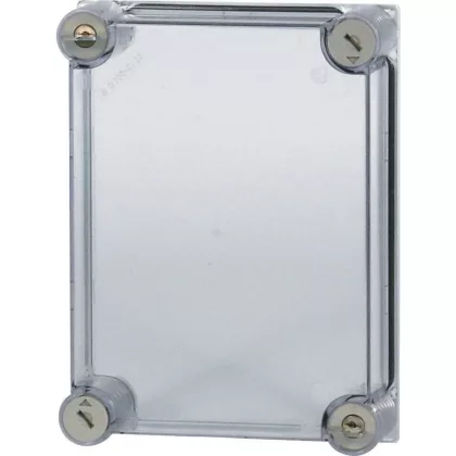 EATON 138355 Cap, transparent smoky gray, lockable, HxWxD=250x187.5x50mm
