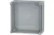 EATON 138359 Cap, transparent smoky gray, lockable, HxWxD=375x375x25mm - 3