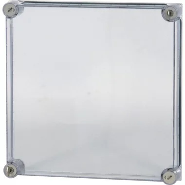 EATON 138522 Cap, transparent smoky gray, lockable, HxWxD=375x375x150mm