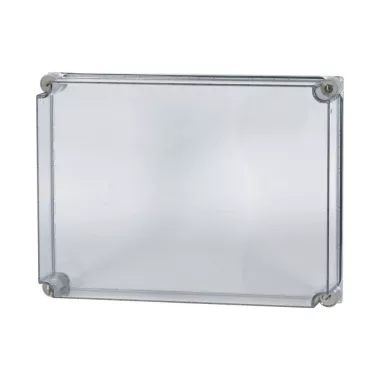 EATON 138523 Cap, transparent smoky gray, lockable, HxWxD=500x375x100mm