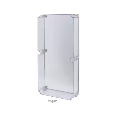 EATON 138525 Cap, transparent smoky gray, lockable, HxWxD=750x375x150mm