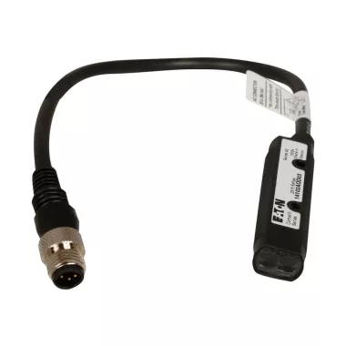 EATON 14102AQD07 Optikai érzékelő alapkészülék; látható vörös; M12x1 csatl.