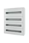 EATON 143136 Elosztótábla vakolatra, ajtó nélkül, IP2xC, szürke, SzéxMa=600x1060, 5+1 sor, 120 modul