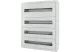 EATON 143148 Elosztótábla vakolatra, ajtó nélkül, IP2xC, szürke, SzéxMa=800x1260, 6+1 sor, 210 modul