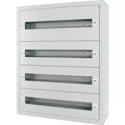   EATON 143160 Elosztótábla vakolatra, ajtó nélkül, IP2xC, szürke, SzéxMa=1000x1560, 7+2 sor, 322 modul