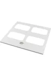 EATON 143403 Felső/alsó fedél kivágásokkal karimákhoz F3A, IP55, SzéxMa=850x300
