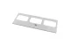 EATON 143404 Felső/alsó fedél kivágásokkal karimákhoz F3A, IP55, SzéxMa=850x400