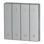 EATON 147599 Rocker, 4-way, I/0, Silver