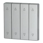 EATON 147623 Rocker, 4-way, Silver, blind