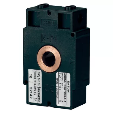 EATON 149453 Mérőáram-transzformátor FCF szakaszolókhoz 1-3-es méret, Osztály 1, 600A/5A, 5VA, 50Hz