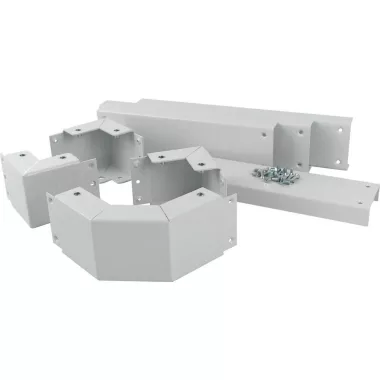 EATON 150513 Plinth, corner section, HxWxD=200x1050x1050mm, grey