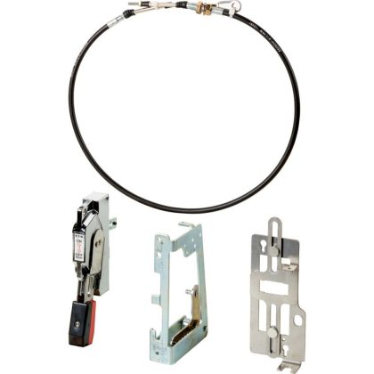   EATON 155486 Megszak. mellé szer. készlet karral, 4X véd., bowden 84 hüvelyk (213,4 cm), NZM2, UL szabvány