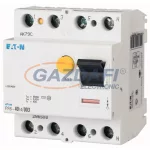   EATON 165760 Áram-védőkapcsoló 6kA 4 pólus, 100mA, S/A típus 25A PF6-25/4/01-S/A (Fi-relé)