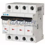   EATON 166493 Kismegszakító, 6kA 4 pólus 15A, B karakterisztika, PL6-B15/4