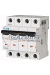 EATON 166509 Kismegszakító, 6kA 4 pólus 0.25A, C karakterisztika, PL6-C0,25/4