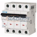   EATON 166517 Kismegszakító, 6kA 4 pólus 13A, C karakterisztika, PL6-C13/4