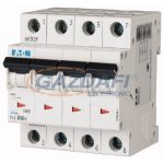   EATON 166532 Kismegszakító, 6kA 4 pólus 63A, C karakterisztika, PL6-C63/4