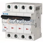   EATON 166533 Kismegszakító, 6kA 4 pólus 8A, C karakterisztika, PL6-C8/4