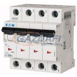  EATON 166545 Kismegszakító, 6kA 4 pólus 20A, D karakterisztika, PL6-D20/4