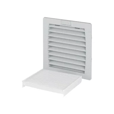 EATON 167300 Szellőzőrács szűrővel kapcsolótáblákhoz, IP55, 125x125mm