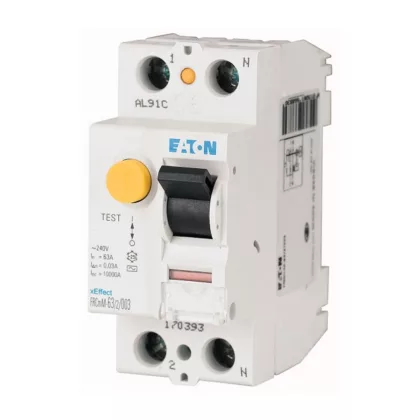 EATON 167693 Residual current circuit breaker (RCCB), 25A, 2p, 30mA, type G/A EATON 167693 Residual current circuit breaker (RCCB), 25A, 2p, 30mA, type G/A