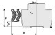 EATON 168856 Összekötő sín 1m, 1-pól (L), 1,5-modul lépés, In=63A, 10mm2