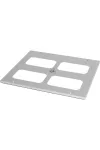 EATON 174277 Bottom-/top plate for F3A flanges, for WxD = 650 x 600mm, IP55, grey