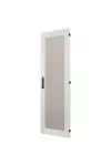 EATON 174301 Section door with glass window, closed IP55, left or right-hinged, HxW = 1400 x 850mm, grey