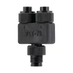 EATON 174703 SmartWire-DT splitter IP67, from M12 plug to two M12 sockets, pin 4