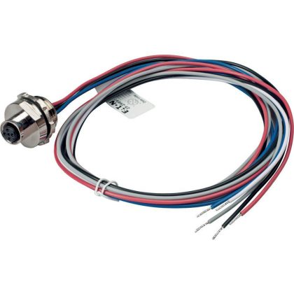   EATON 174758 SWD; 5-pólusú M12-es aljzat, előre összeszerelt vezetékekkel, 1m