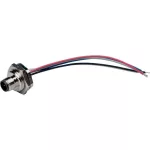 EATON 179542 SmartWire-DT housing bushing plug M12, 5 cables, 0.15 m long